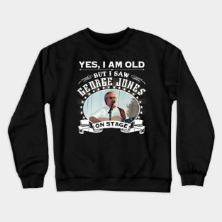 Country singer whose music was informed by his tumultuous life of excess Crewneck Sweatshirt